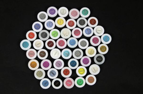 Kit com 50 pigmentos